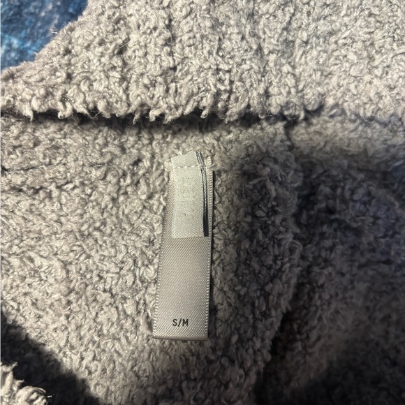 SKIMS grey Sherpa knit top - Picture 4 of 4